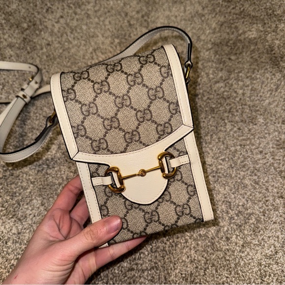 Gucci horsebit 1955 mini bag. - Picture 10 of 12